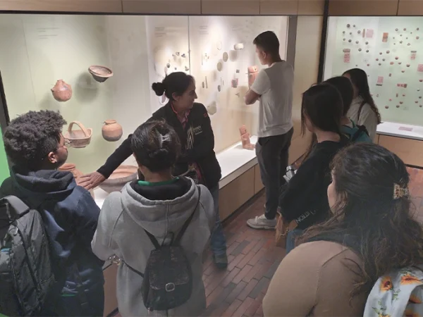 Estudiantes EAM recorren el Museo del Oro Quimbaya'