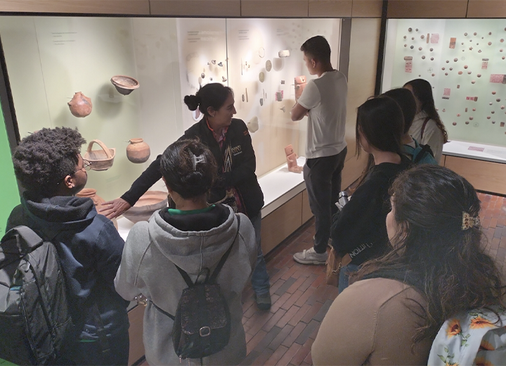 Estudiantes EAM recorren el Museo del Oro Quimbaya'