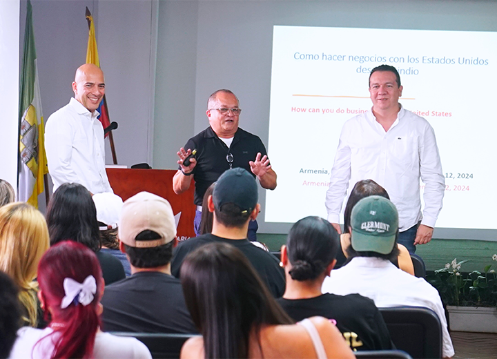 Seminario Internacional 'Cómo hacer negocios en EEUU desde el Quindío'