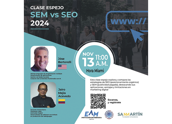 Docente EAM destaca en conferencia sobre marketing digital
