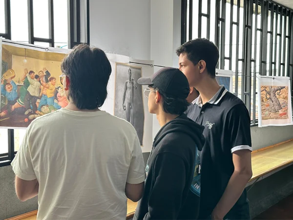 Talleres, arte y diálogo: actividad de Biblioteca EAM y Comfenalco